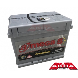 Akumulator AMEGA Premium M5 12V 60Ah 600A